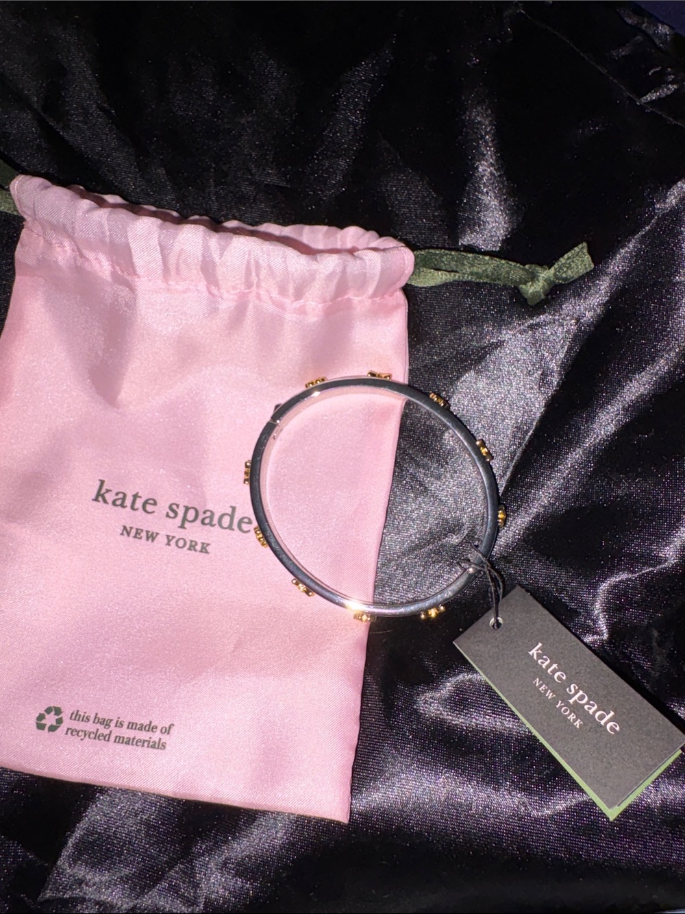 kate spade Gold Stud Bangle Bracelet